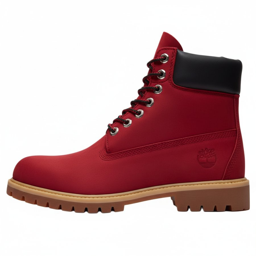 Timberland 6 Inch Timberland Premium Waterproof Boot 'Dark Red Nubuck'
