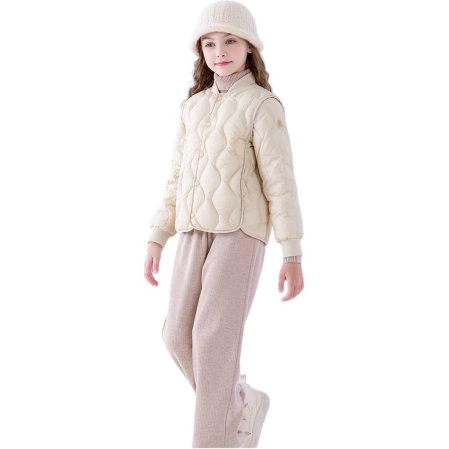 Disney Disney Grade School Down Liners Baseball Collar Thickened