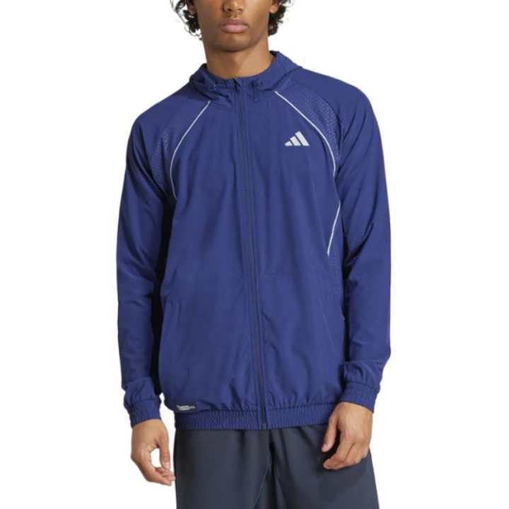 Adidas Adidas Jackets Men's Blue Hooded Moderate Other