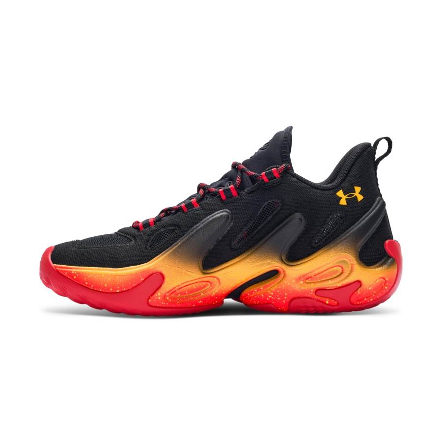 Under Armour Curry 13 Low top Basketball Shoes Unisex Black Orange