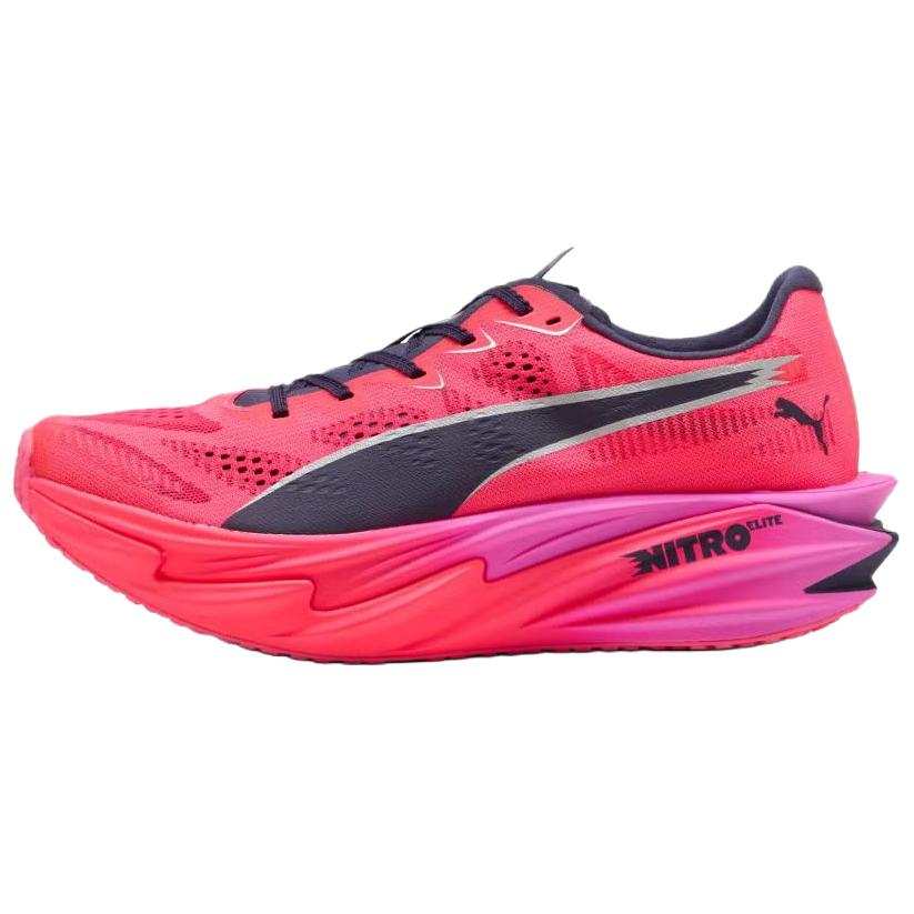 PUMA x HYROX Deviate Nitro Elite 4 Breathable Running Shoes Women's Pink