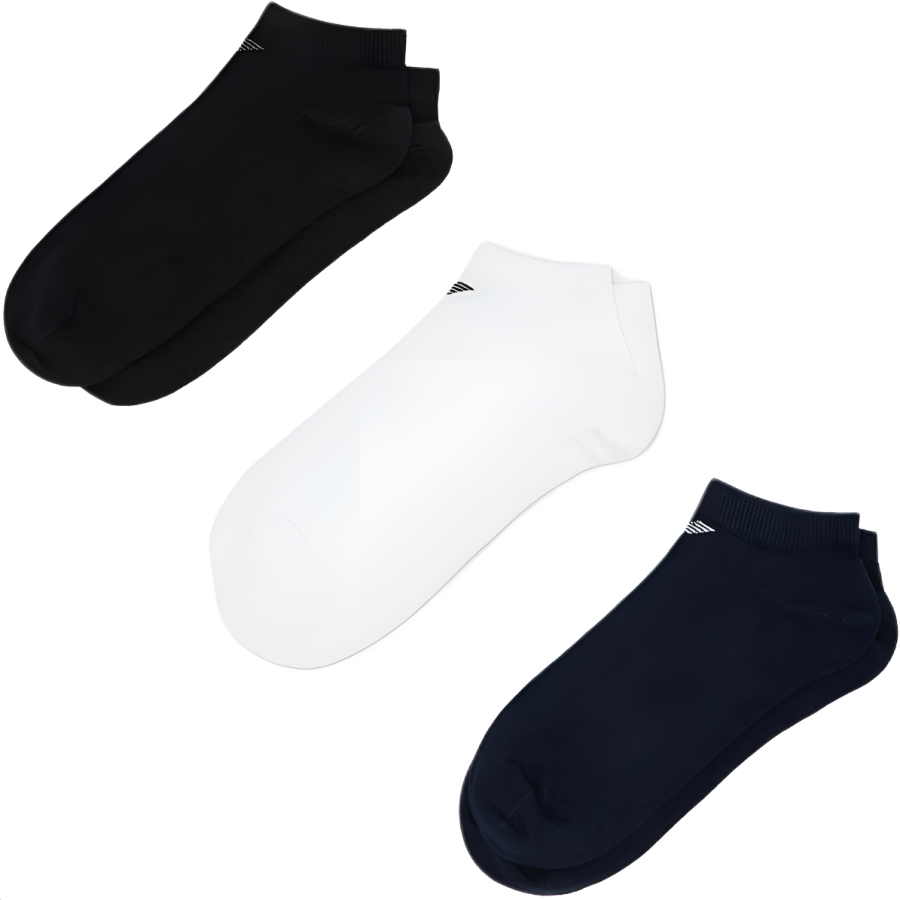 EMPORIO ARMANI Ankle Socks Men's 3 Pack