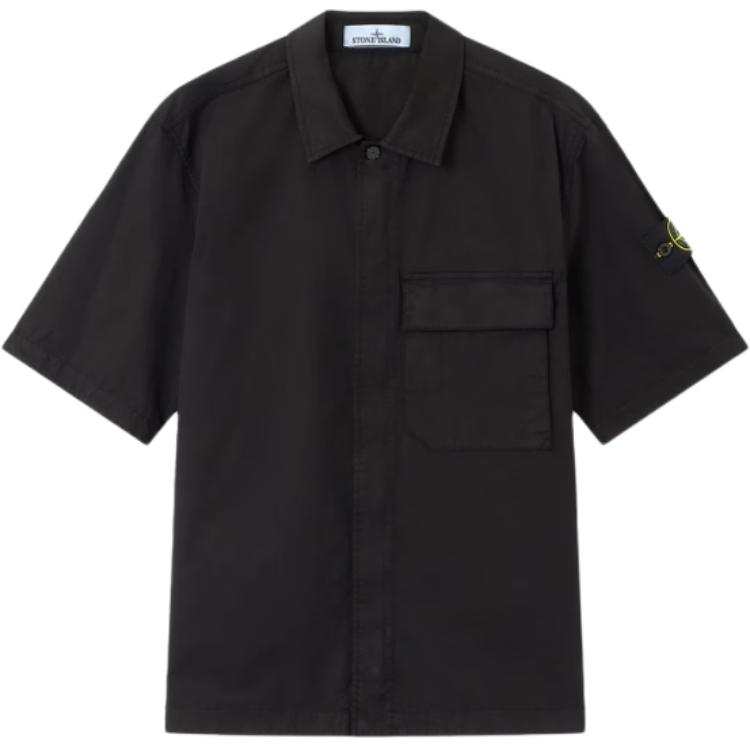 Stone Island Short Sleeve Buttoned Shirt