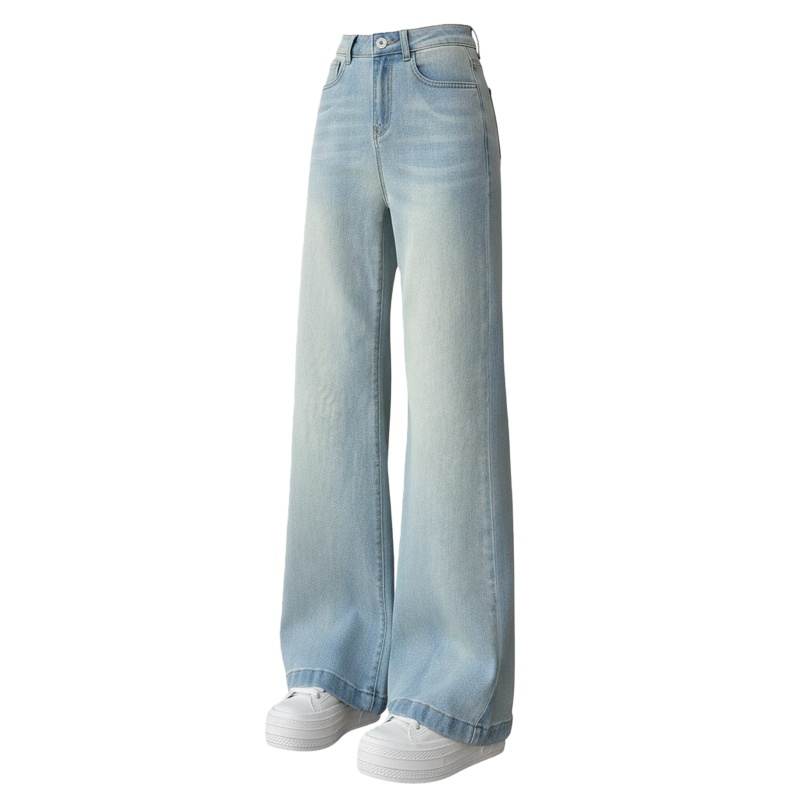 Sugarfunk Sugarfunk Jeans Women's Light Blue Moderate Wide Leg Pants