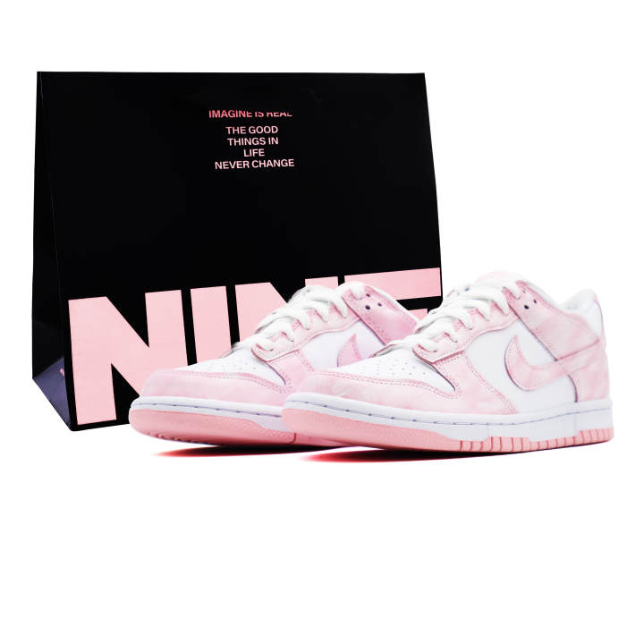 Nike Nike Dunk Low Junior Paws, Preppy Style Leather Slip Resistant Abrasion Resistant Slip Resistant Abrasion Resistant