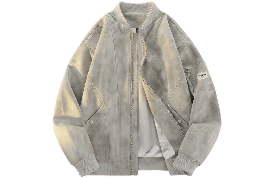 JEANSWEST Jackets Unisex Baseball Collar Moderate Other