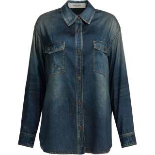 Golden Goose Long Sleeved Denim Shirt