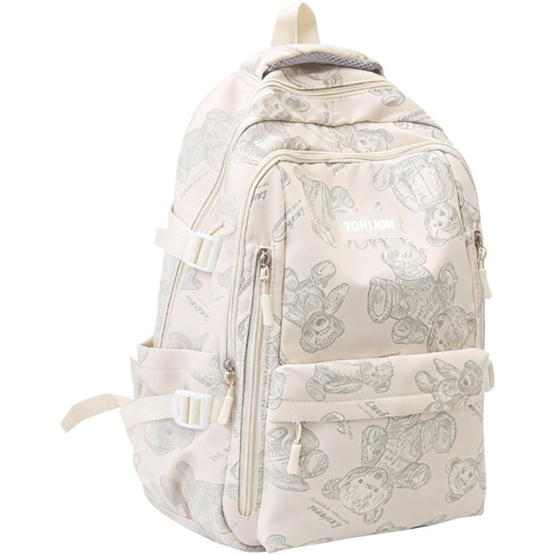 Tonlion Fabric Backpack Large Women's Multicolor