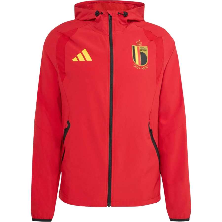 Adidas Adidas Jackets Unisex Red Hooded Moderate Other