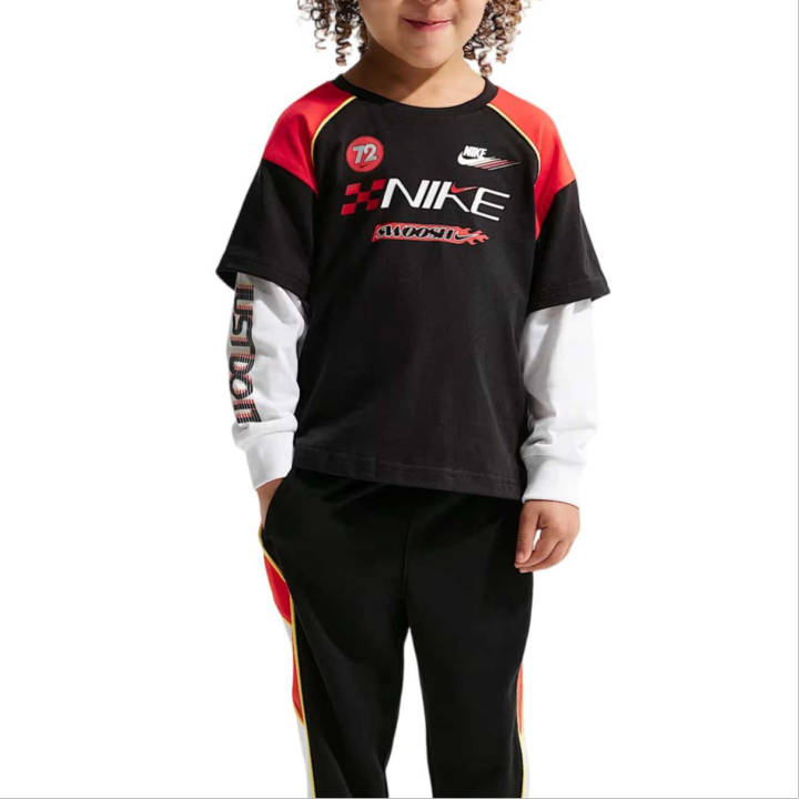Nike Nike Kids T Shirts Crew Neck Moderate