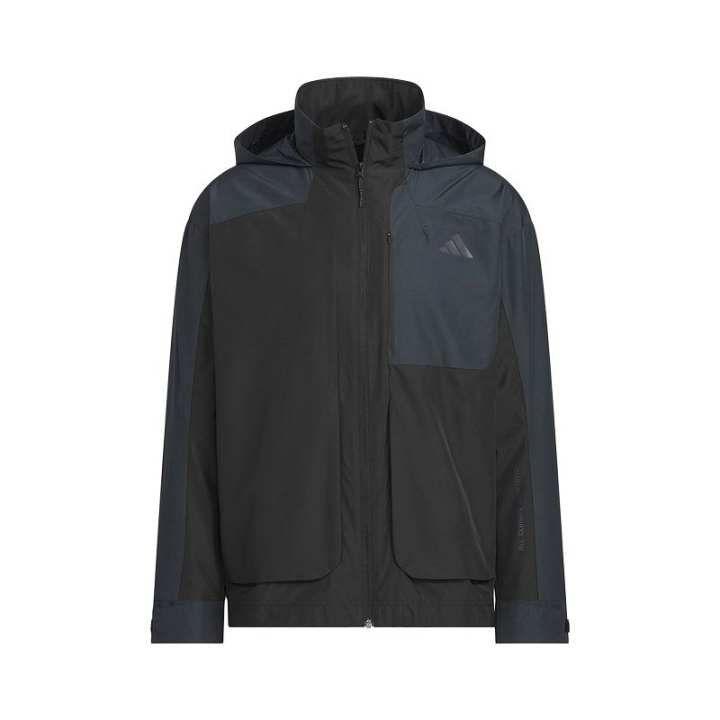 Adidas Adidas Jackets Men's Black Hooded Moderate Other