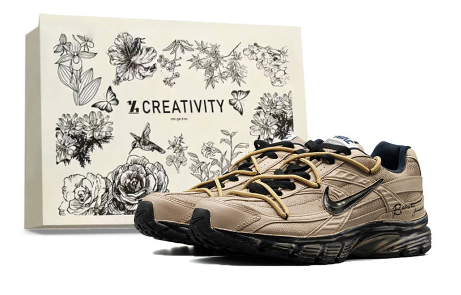Nike Nike Initiator Cushioning Breathable Low top Running Shoes Unisex Brown