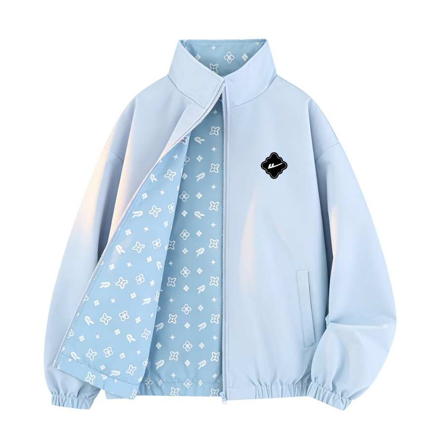 WARRIOR WARRIOR Jackets Unisex Stand Collar Moderate Reversible