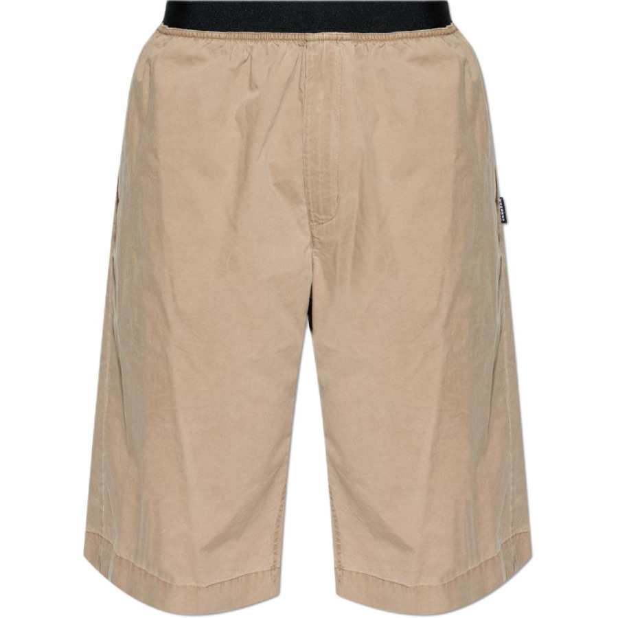 MM6 Maison Margiela Logo Patch Elasticated Shorts