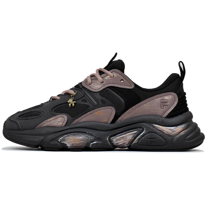 FILA Mars 2 Abrasion Resistant Slip Resistant Low top Casual Shoes Men's Black Brown