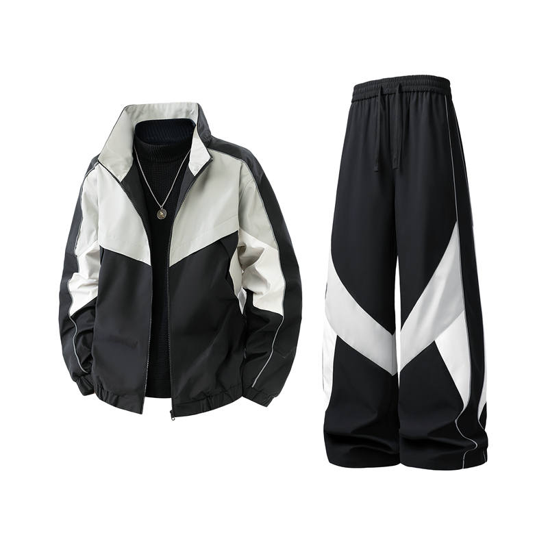 X1617 Casual Sportswear Unisex Stand Collar Moderate
