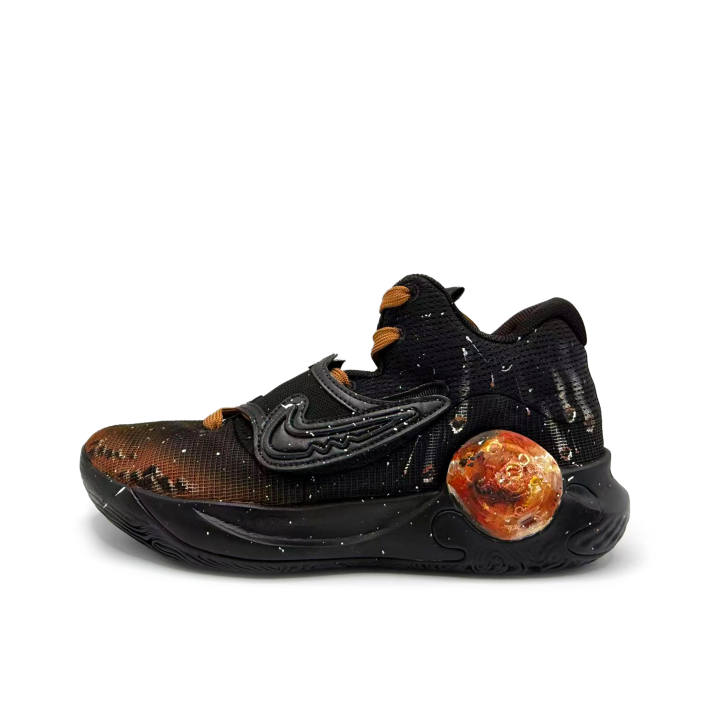 Nike Nike Mars Cushioning, Wear Resistant Low top Basketball Shoes Men's Black