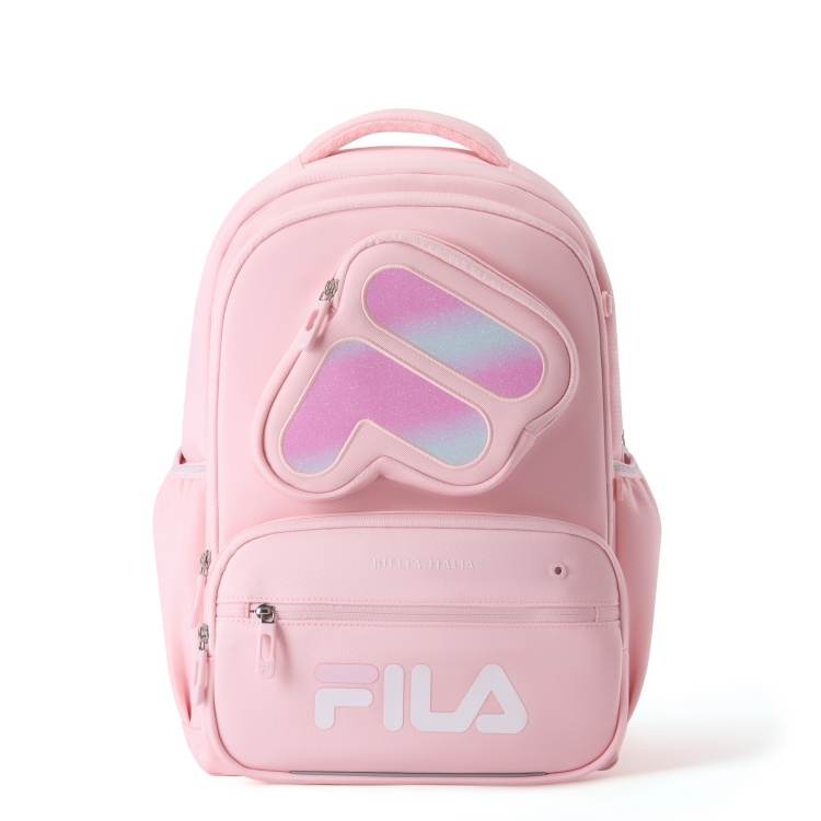 FILA KIDS Fabric Backpack Large Kids' Pink/Pearl Khaki/Blue Green