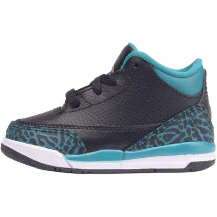 Jordan Jordan Air Jordan 3 Mid top Toddler Shoes Black Infant And Toddler