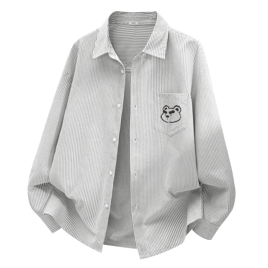 MINISO MINISO Shirts Unisex Lapel Moderate Shirt