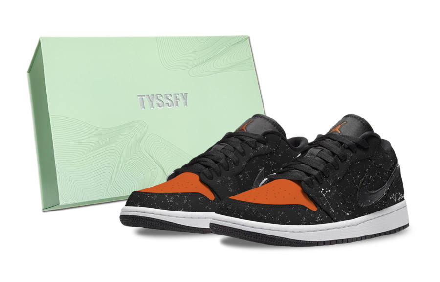 Jordan Jordan Air Jordan 1 Constellation Gift Box Abrasion Resistant Waterproof Wear resistant And Waterproof Low top