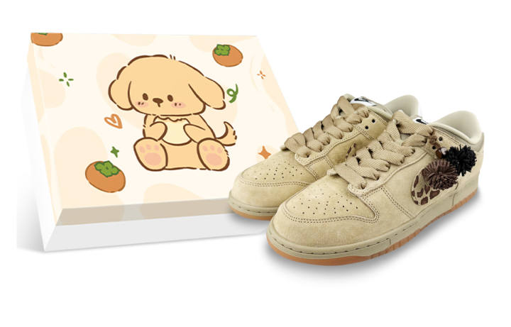 Nike Nike Dunk SB Abrasion Resistant Low top Skateboard Shoes Unisex Brown