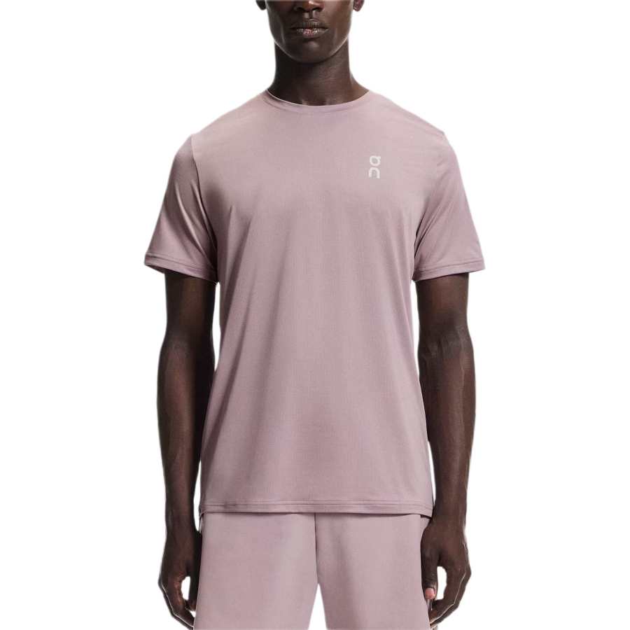 On On Running T Shirts Men's Light Heron
