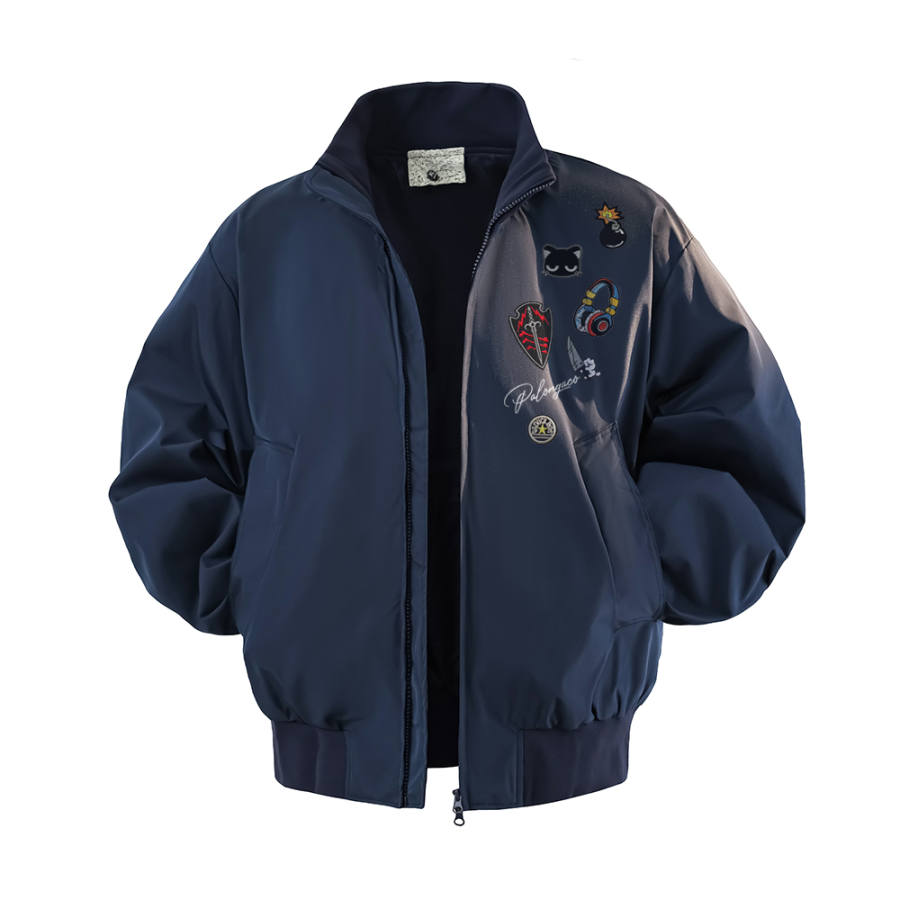 PAL ONGACO Jackets Unisex Stand Collar Moderate