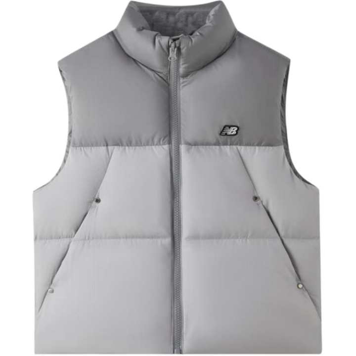 New Balance New Balance Kids Down Vests Stand Collar Lightweight Waterproof