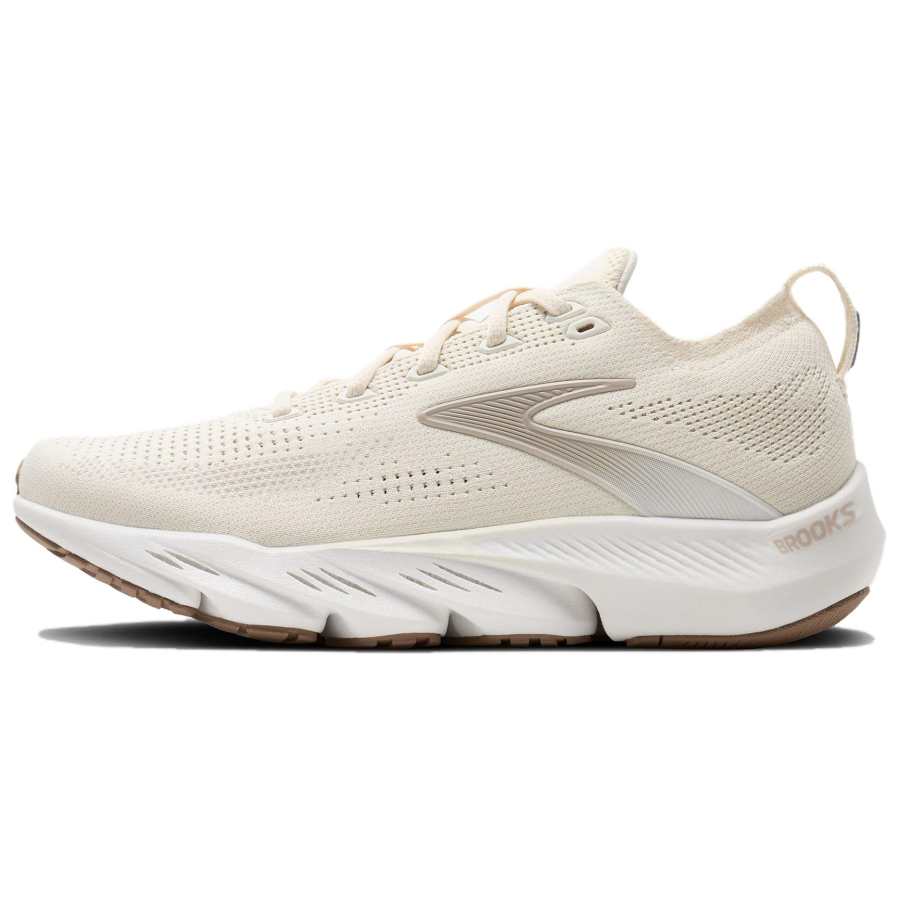 Brooks Glycerin Fle Comfortable Running Shoes Women's Beige