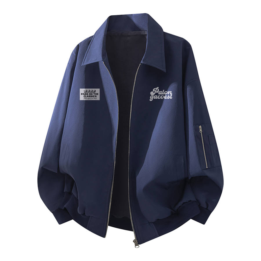 PAL ONGACO Jackets Unisex Lapel Moderate Workwear