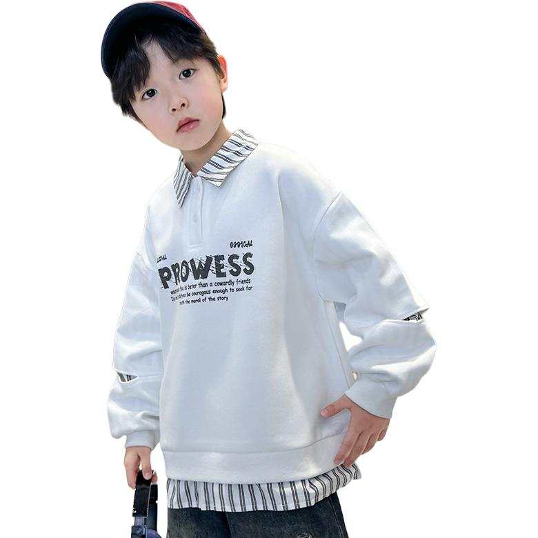 Lanza Lanza Kids Sweatshirts Lapel Moderate