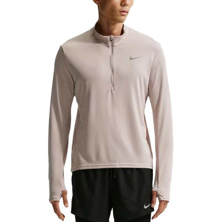 Nike Nike Dri Fit T Shirts Men's Cream Stand Collar