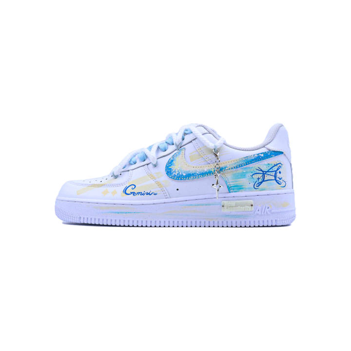 Nike Nike Air Force 1 Singularity, 12 Constellations, Gemini Abrasion Resistant Slip Resistant