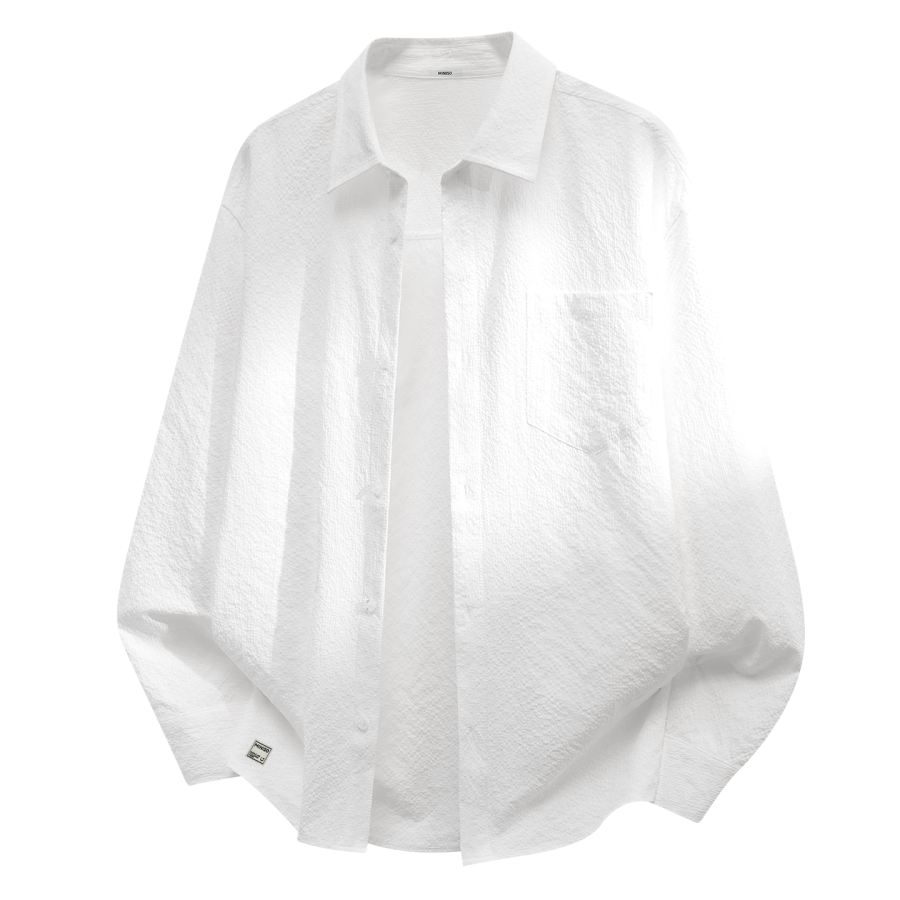 MINISO MINISO Shirts Unisex Lapel Moderate Shirt