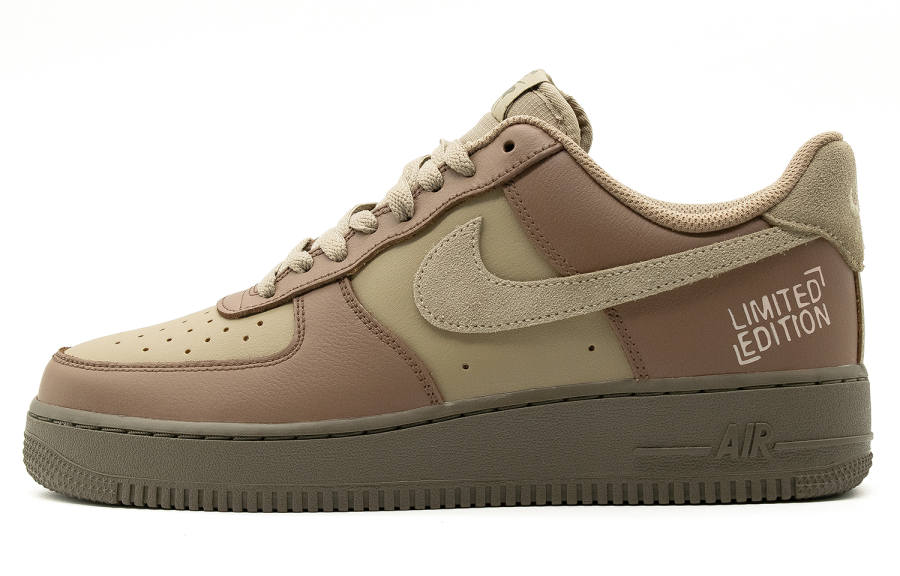 Nike Nike Air Force 1 Lv8 Sunset Grain Leather Thermal Slip Resistant Low top Casual Skate Shoes Unisex Brown