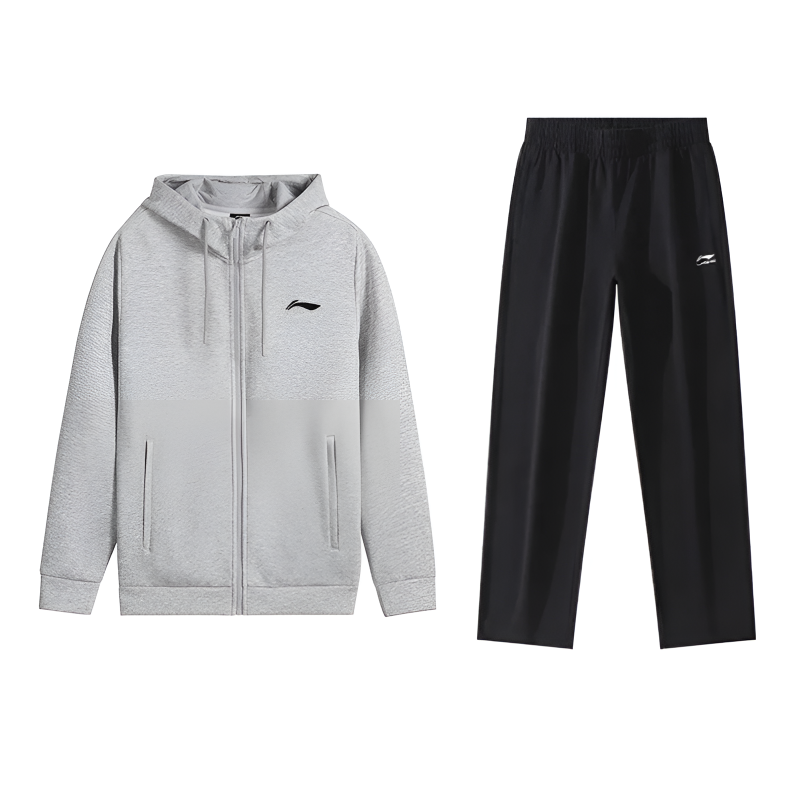 Li-Ning Li Ning Casual Sportswear Unisex Coin Gray+Black