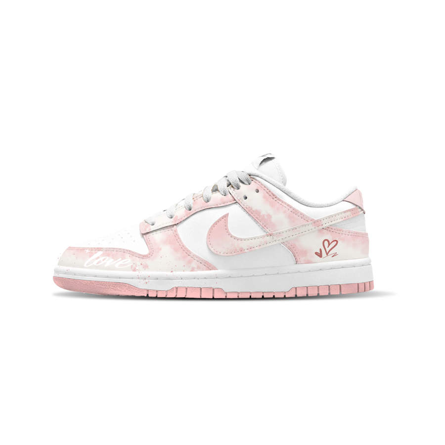 Nike Nike Dunk In The Name Of Love Cushioning Lightweight Low top Skateboard Shoes Women's