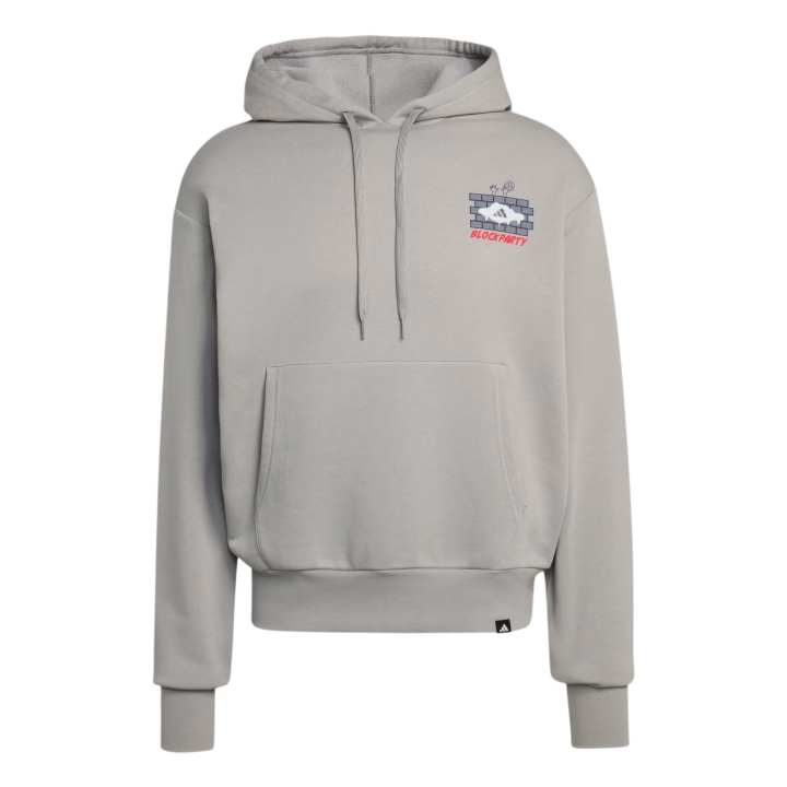 Adidas Adidas Sweatshirts Men's Mgh Pure Gray Hooded Moderate