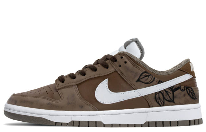 Nike Nike Dunk Coffee Brown Abrasion Resistant Slip Resistant Abrasion Resistant Slip Resistant Low top Skateboard Shoes