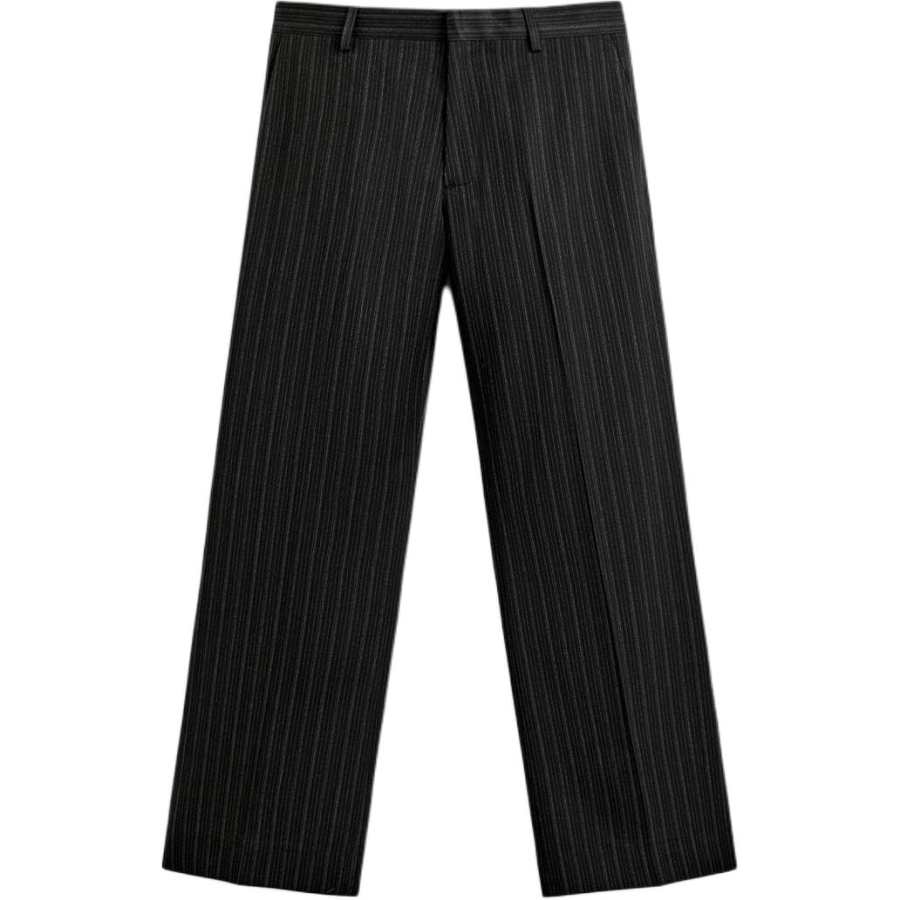 ZARA ZARA Suit Pants Men's Black Moderate