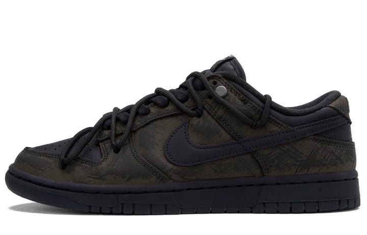Nike Nike Dunk Magic Brown Low top Skateboard Shoes Unisex Black Brown