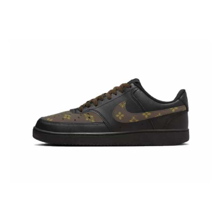 Nike Nike Court Vision Low NN Coffee, Business Boy, Low Key Luxury Style Synthetic Leather Abrasion Resistant Low top
