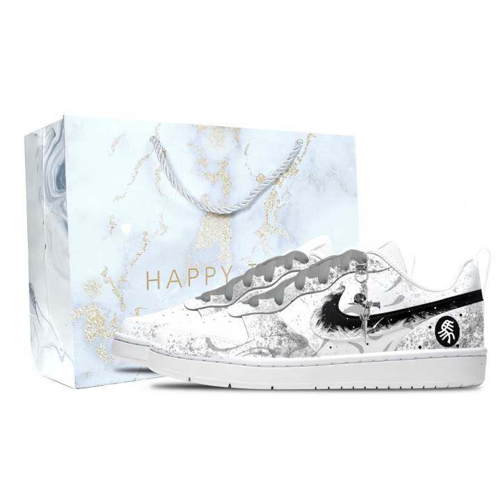 Nike Nike Court Borough Low 2 Leather Slip Resistant, Abrasion Resistant, Breathable
