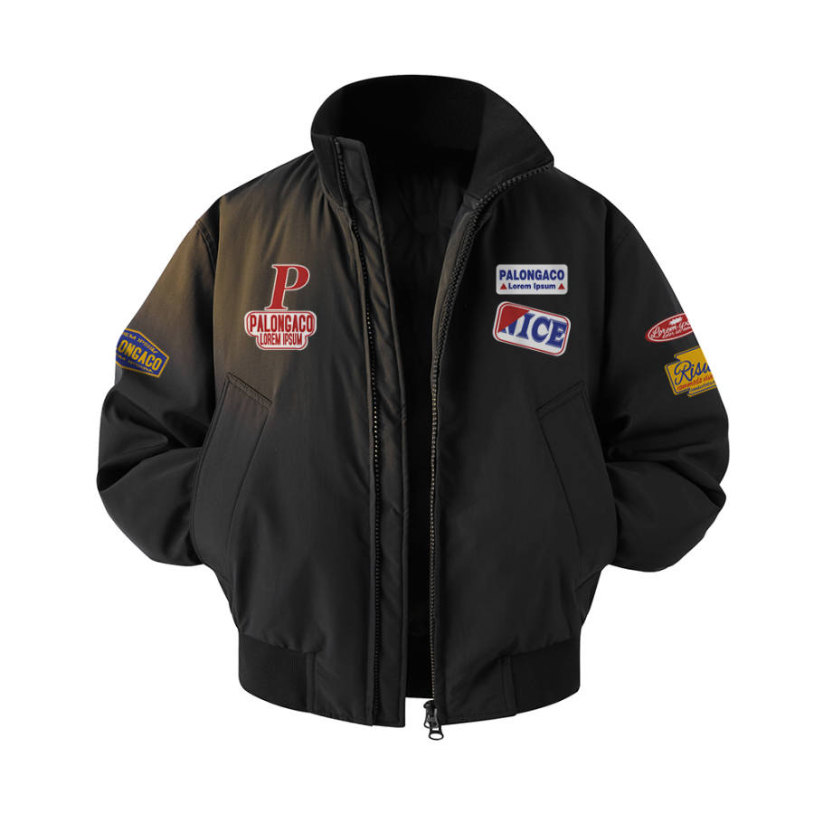 PAL ONGACO Down Jackets Unisex Stand Collar Moderate
