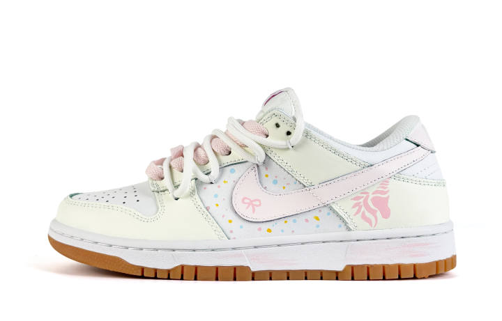 Nike Nike Dunk Laimofang Box, Pink Radiant Horse, Trendy, Minimalist Style, Hand Drawn, Classic Leather Abrasion Resistant