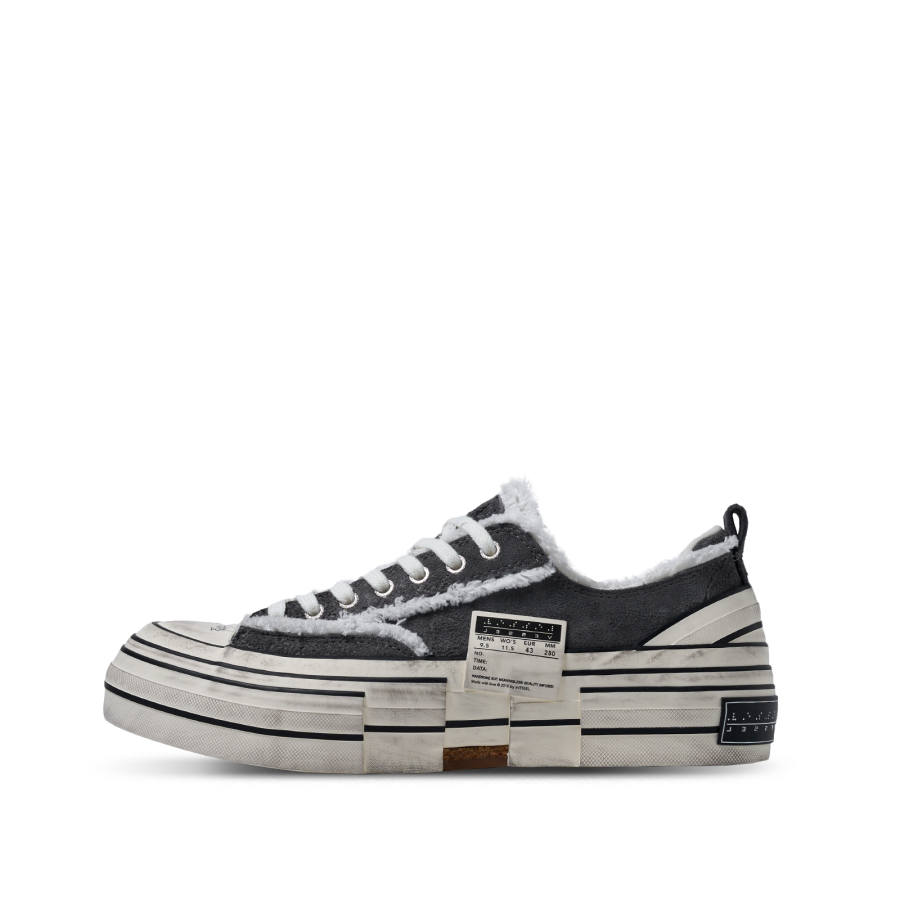 XVESSEL Suede Low top Canvas Shoes Unisex