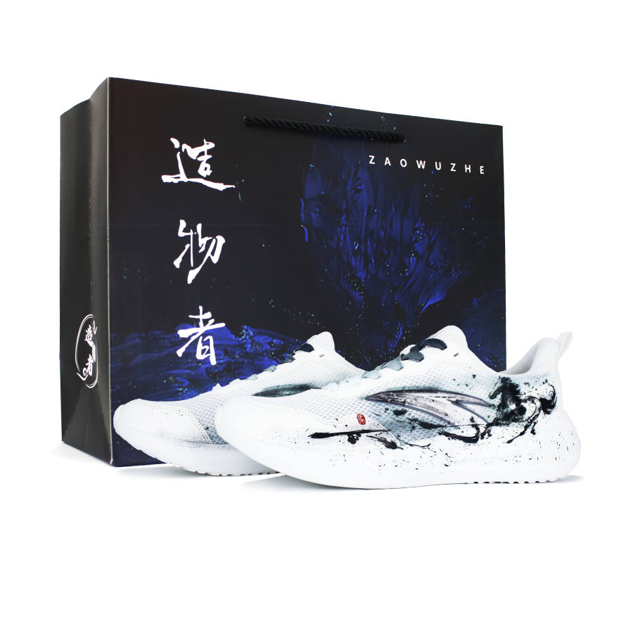 Anta Sky Cushioning Breathable Slip Resistant Low top Casual Physical Fitness Test & Exam City Commuting Running Shoes