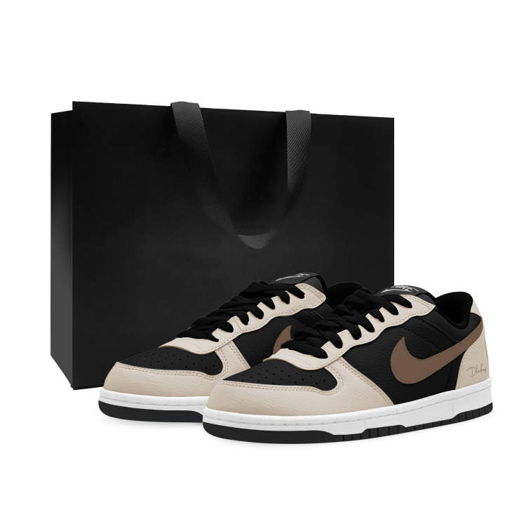 Nike Nike Big Thermal Cushioning Abrasion Resistant Low top Skateboard Shoes Unisex Beige