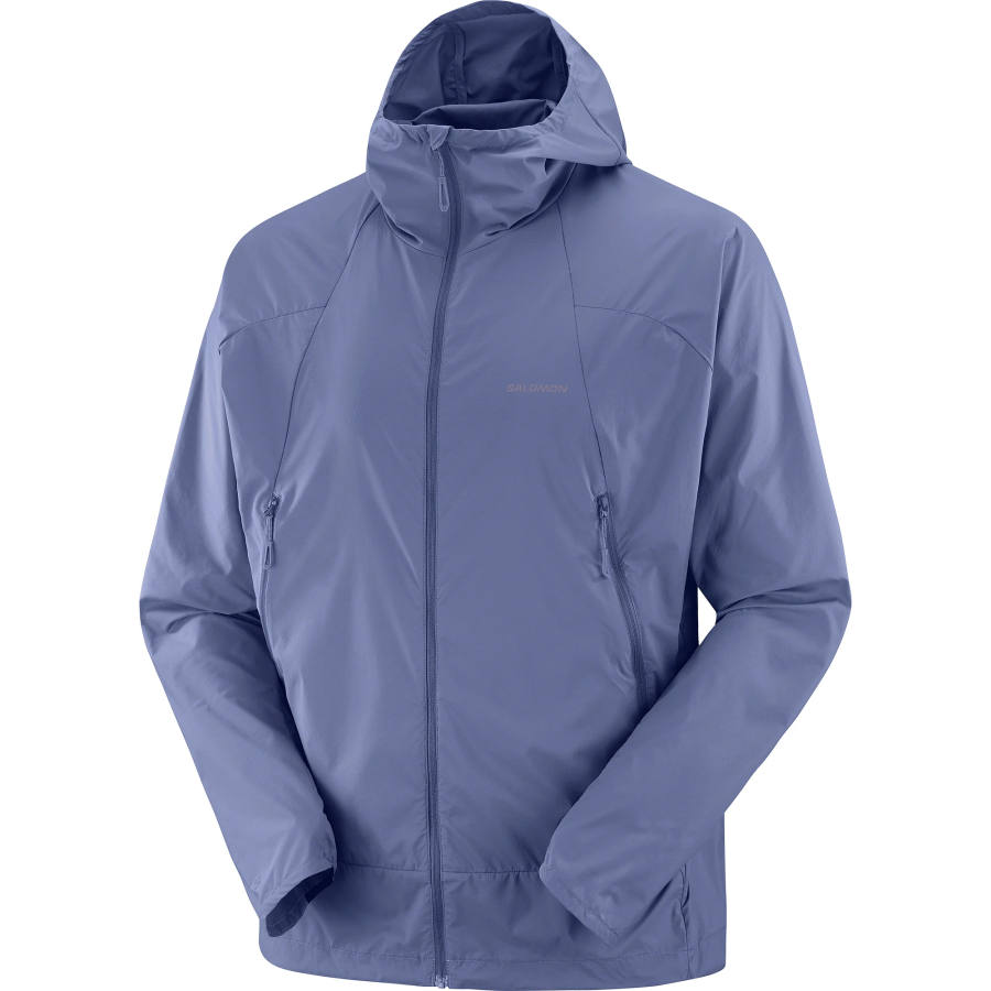 SALOMON Jackets Men's Malin Blue Hooded Non Detachable Moderate Other
